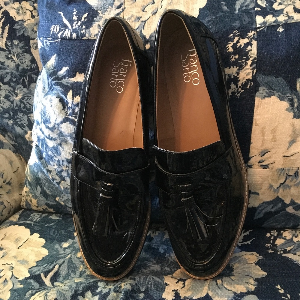 Franco Sarto oxfords black size 10
